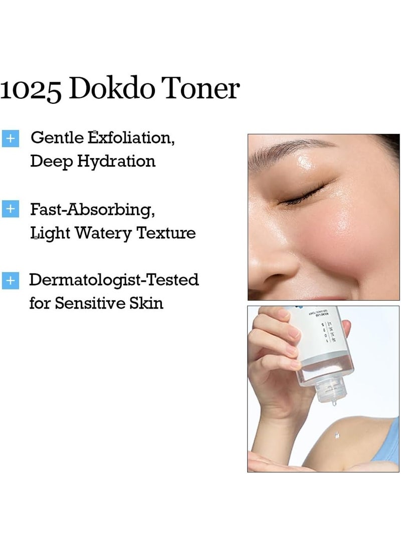 ROUND LAB 1025 Dokdo Toner | Gentle Exfoliating, Hydrating & Oil-Control Toner - 200ml - Image 2
